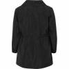 Womans jacket plus size Chalou-black Gratia, back